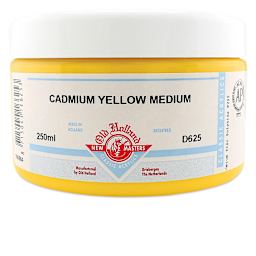 Old Holland New Masters Classic Acrylics - Cadmium Yellow Medium, 250 ml jar