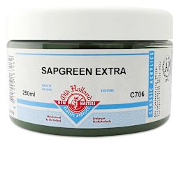 Old Holland New Masters Classic Acrylics - Sap Green Extra, 250 ml jar