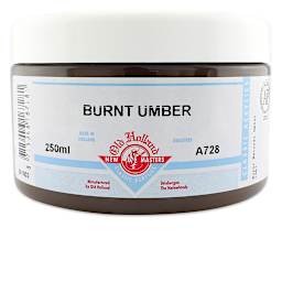 Old Holland New Masters Classic Acrylics - Burnt Umber, 250 ml jar