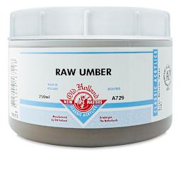 Old Holland New Masters Classic Acrylics - Raw Umber, 250 ml jar