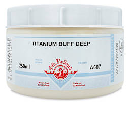 Old Holland New Masters Classic Acrylics - Titanium Buff Deep, 250 ml jar