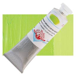 Old Holland New Masters Classic Acrylic Paint - Cinnabar Green Light Extra, 60 ml tube and swatch