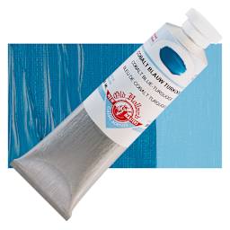 Old Holland New Masters Classic Acrylic Paint - Cobalt Blue Turquoise, 60 ml tube and swatch