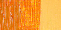 Old Holland New Masters Classic Acrylic Paint - Indian Yellow Brown Extra swatch