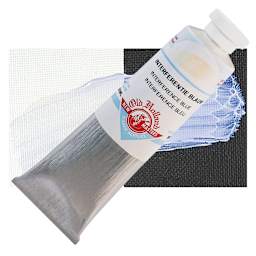 Old Holland New Masters Classic Acrylic Paint - Interference Blue, 60 ml tube and swatch