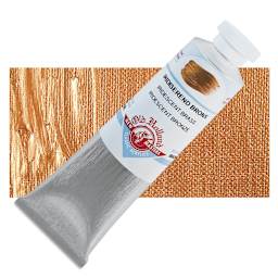 Old Holland New Masters Classic Acrylic Paint - Iridescent Bronze, 60 ml tube and swatch