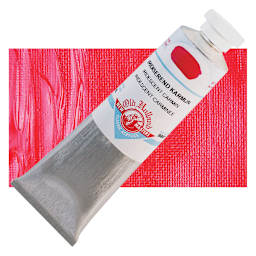Old Holland New Masters Classic Acrylic Paint - Iridescent Crimson and swatch