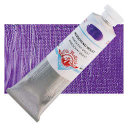 Old Holland New Masters Classic Acrylic Paint - Iridescent Violet, 60 ml tube and swatch