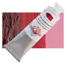 Old Holland New Masters Classic Acrylic Paint - Madder Crimson Extra and swatch