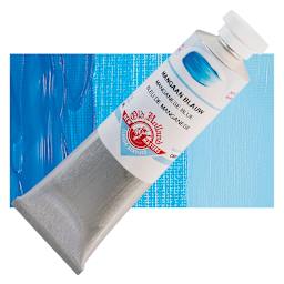 Old Holland New Masters Classic Acrylic Paint - Manganese Blue Extra, 60 ml tube and swatch