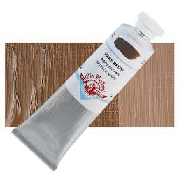 Old Holland New Masters Classic Acrylic Paint - Mars Brown, 60 ml tube and swatch