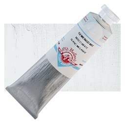 Old Holland New Masters Classic Acrylic Paint - Mixed White, 60 ml tube and swatch