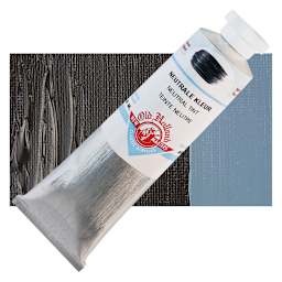 Old Holland New Masters Classic Acrylic Paint - Neutral Tint, 60 ml tube and swatch