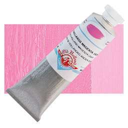 Old Holland New Masters Classic Acrylic Paint - Old Holland Magenta Light and swatch