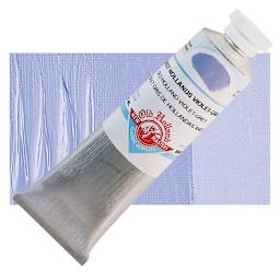 Old Holland New Masters Classic Acrylic Paint - Old Holland Violet Gray and swatch