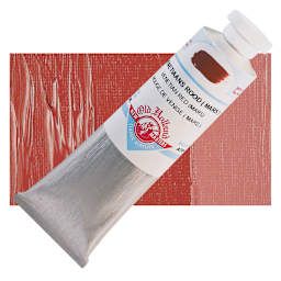 Old Holland New Masters Classic Acrylic Paint - Venetian Red Mars and swatch