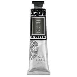 Sennelier Extra-Fine Artist Acryliques - Graphite, 60 ml tube