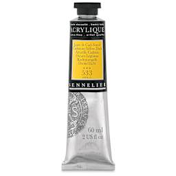 Sennelier Extra-Fine Artist Acryliques - Cadmium Yellow Dark, 60 ml tube