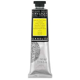 Sennelier Extra-Fine Artist Acryliques - Cadmium Yellow Lemon, 60 ml tube
