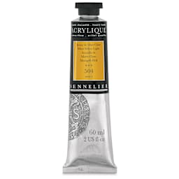 Sennelier Extra-Fine Artist Acryliques - Mars Yellow Light, 60 ml tube