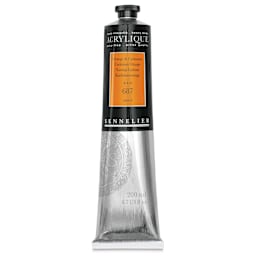 Sennelier Extra-Fine Artist Acryliques - Cadmium Orange, 200 ml tube
