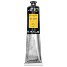 Sennelier Extra-Fine Artist Acryliques - Hansa Yellow Medium, 200 ml tube