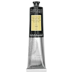 Sennelier Extra-Fine Artist Acryliques - Light Naples Yellow, 200 ml tube