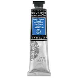 Sennelier Extra-Fine Artist Acryliques - Cerulean Blue, 60 ml tube
