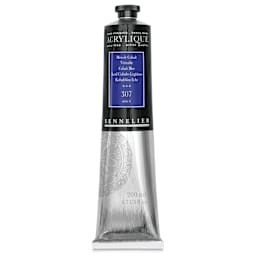 Sennelier Extra-Fine Artist Acryliques - Cobalt Blue, 200 ml tube