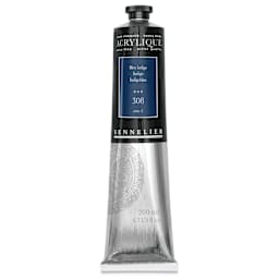 Sennelier Extra-Fine Artist Acryliques - Indigo, 200 ml tube