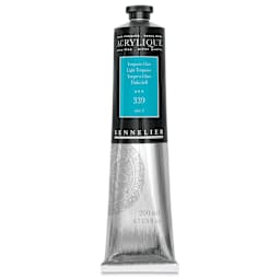 Sennelier Extra-Fine Artist Acryliques - Light Turquoise, 200 ml tube