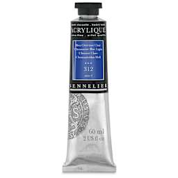 Sennelier Extra-Fine Artist Acryliques - Ultramarine Blue Light, 60 ml tube
