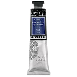 Sennelier Extra-Fine Artist Acryliques - Phthalo Blue (Red Shade), 60 ml tube