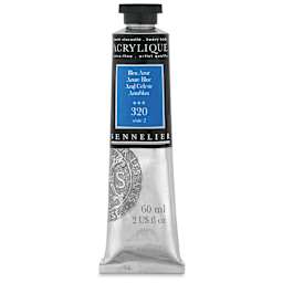 Sennelier Extra-Fine Artist Acryliques - Azure Blue, 60 ml tube