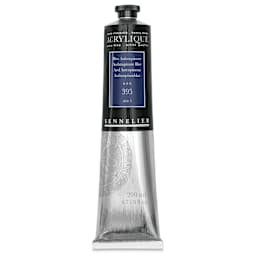 Sennelier Extra-Fine Artist Acryliques - Anthraquinone Blue, 200 ml tube
