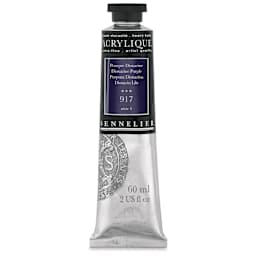 Sennelier Extra-Fine Artist Acryliques - Dioxazine Purple, 60 ml tube
