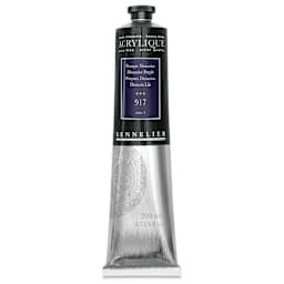 Sennelier Extra-Fine Artist Acryliques - Dioxazine Purple, 200 ml tube