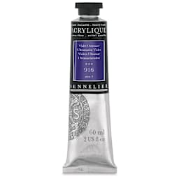 Sennelier Extra-Fine Artist Acryliques - Ultramarine Violet, 60 ml tube