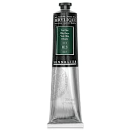 Sennelier Extra-Fine Artist Acryliques - Olive Green, 200 ml tube