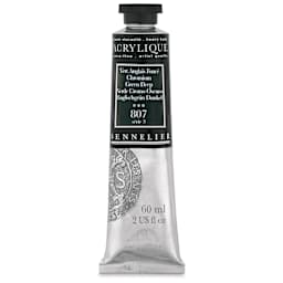 Sennelier Extra-Fine Artist Acryliques - Chromium Green Deep, 60 ml tube