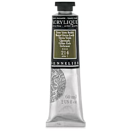 Sennelier Extra-Fine Artist Acryliques - Burnt Green Earth, 60 ml tube