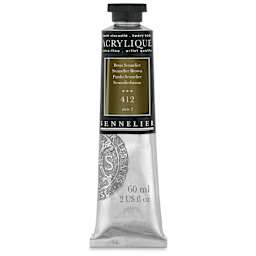 Sennelier Extra-Fine Artist Acryliques - Sennelier Brown, 60 ml tube