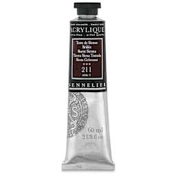 Sennelier Extra-Fine Artist Acryliques - Burnt Sienna, 60 ml tube