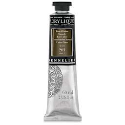 Sennelier Extra-Fine Artist Acryliques - Raw Umber, 60 ml tube