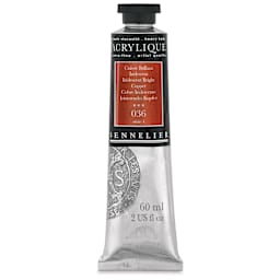 Sennelier Extra-Fine Artist Acryliques - Iridescent Bright Copper, 60 ml tube