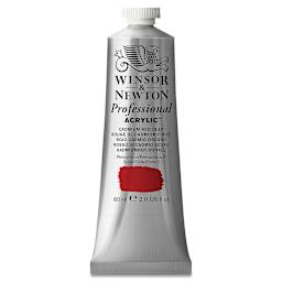 Winsor & Newton Professional Acrylics - Cadmium Red Deep, 60 ml tube