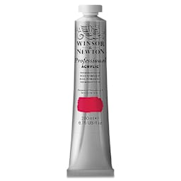 Winsor & Newton Professional Acrylics - Permanent Rose, 200 ml tube