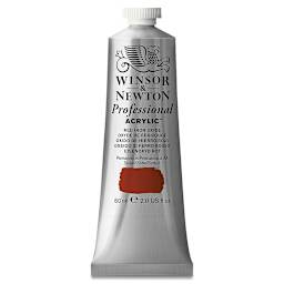 Winsor & Newton Professional Acrylics - Red Iron Oxide, 60 ml tube