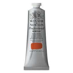 Winsor & Newton Professional Acrylics - Burnt Orange, 60 ml tube
