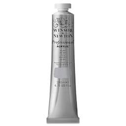 Winsor & Newton Professional Acrylics - Silver, 200 ml tube